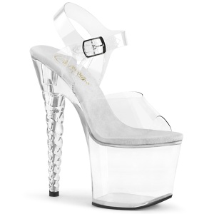 Akril 18 cm Pleaser UNICORN-708 Platform Magassarkú Cipők